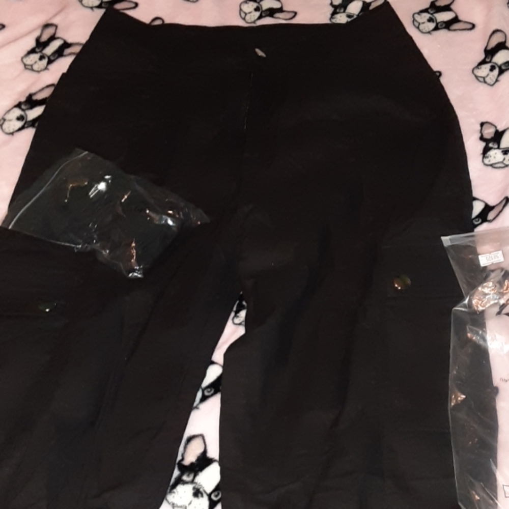 waist pants with strings